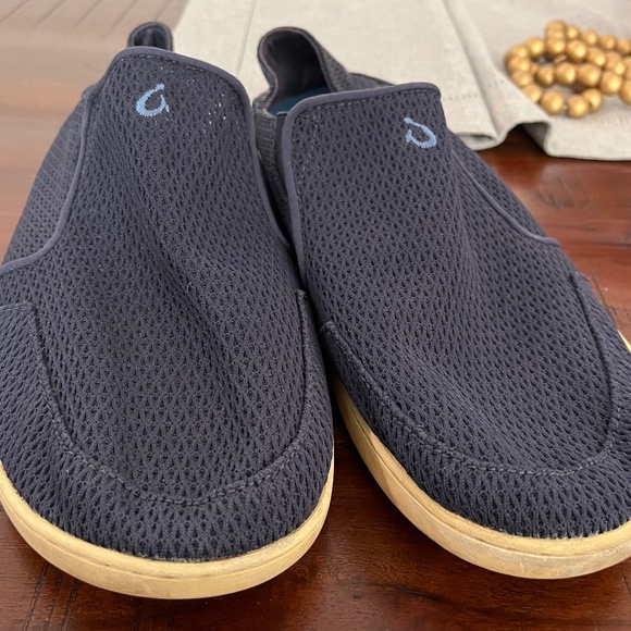 OluKai Men’s Navy Blue Nohea Mesh Shoes Loafers | Size 12 - Picture 1 of 3